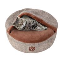 Лежанка Пуф с капюшоном 52*16 см, Rich Breed