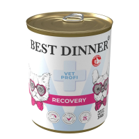 Best Dinner Vet Profi Recovery Влажный корм для собак и кошек в период восстановления 340 г