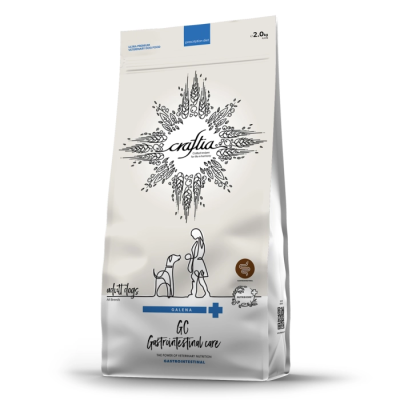 CRAFTIA GALENA GASTROINTESTINAL CARE для собак при заболеваниях ЖКТ Вес 2 кг