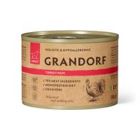 GRANDORF Паштет из индейки Консервы для собак 200 г