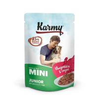 KARMY Mini Junior Индейка в соусе Пауч для щенков мелких пород 80 г