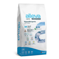 Alleva Care Hypoallergenic Low Grain Низкозерновой корм для собак для снижения пищевой непереносимости и поддержки здоровья кожи и шерсти