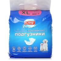 Cliny Подгузники для собак и кошек 15-30 кг размер XL, 7 шт. в упаковке