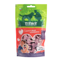 TiTBiT Мягкие снеки с ягненком и черникой для собак Счастливые моменты 100 г