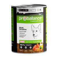 ProBalance Adult Sensitive Консервы для собак с мясом ягненка 850 г