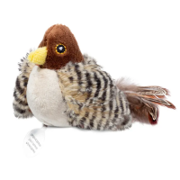 Птичка со звуковым чипом MELODY CHASER, 13 см GiGwi