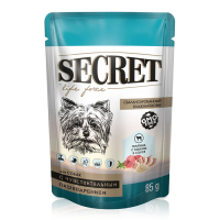 SECRET Телятина и язык в соусе Пауч для собак с чувствительным пищеварением 85 г