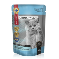 SECRET Пауч Urinary для профилактики мочекаменной болезни у кошек Ягненок в соусе 85 г