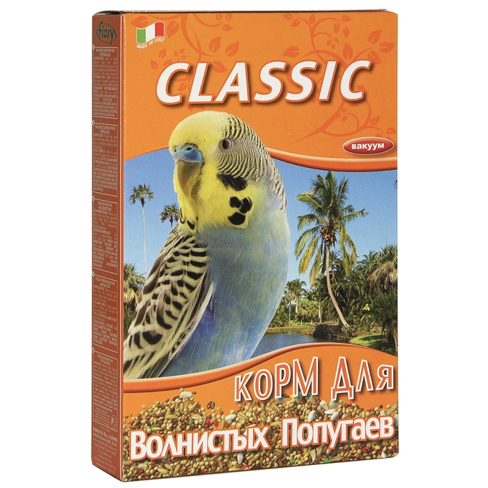 Корм для волнистых попугаев Fiory Classic 400 г