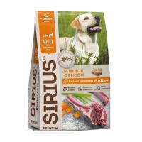 Sirius Premium Ягненок и рис Сухой корм для взрослых собак