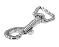 V.I.Pet Карабин для поводка 16мм*65мм, цинк/никель