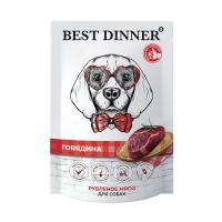 Best Dinner Super Premium Пауч Говядина Влажный корм для собак и щенков 340 г