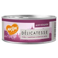 Мнямс Delicatesse Тунец с макрелью в нежном желе для кошек 70 г