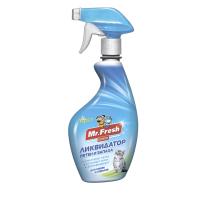 Ликвидатор запаха и пятен для кошек и хорьков спрей 0,5 л, Mr.Fresh Expert