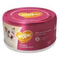 Мнямс На каждый день Тунец в желе Влажный корм для кошек и котят старше 6 месяцев 80 г