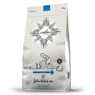 CRAFTIA GALENA GASTROINTESTINAL CARE для кошек при заболеваниях ЖКТ Вес 1,4 кг