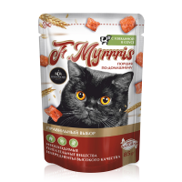 SECRET F.Myrrris Пауч для кошек с говядиной в соусе 85 г