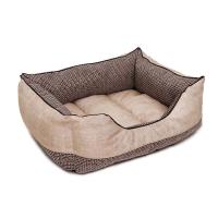 Лофт МОККО  Лежанка пухлик №5 80*63*23 см светло-бежевая, Rich Breed