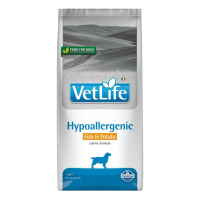 Farmina Vet Life Hypoallergenic Рыба и картофель Корм для собак при пищевой аллергии Вес 2 кг