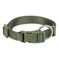 Ошейник нейлоновый с фастексом Premium, TRIXIE Размер XXS-XS, Цвет оливково-зеленый