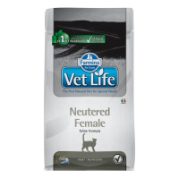 Farmina Vet Life Neutered Female Корм для стерилизованных кошек Вес 0,4 кг