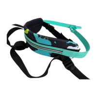 Пояс детский для каникросса и скиджоринга Зверико Цвет клякса