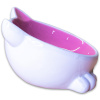 Миска керамическая Мордочка кошки на ножках 100 мл, Mr.Kranch Цвет розовый