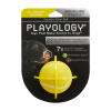 Жевательный мяч с пищалкой и ароматом, SQUEAKY CHEW BALL 6 см, Playology Цвет желтый