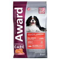 Award SPECIAL CARE Sensitive Skin&Coat Лосось Сухой корм для собак для здоровой кожи и шерсти Вес 2 кг