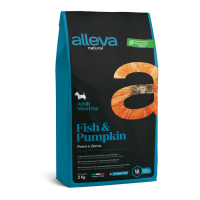 Alleva Natural Fish & Pumpkin Mini Рыба и тыква Сухой корм для собак мелких пород Вес 2 кг