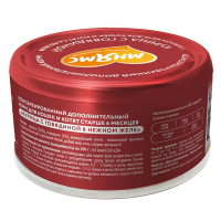 Мнямс На каждый день Курица с говядиной в желе Влажный корм для кошек и котят старше 6 месяцев 80 г