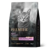 PREMIER Лосось с индейкой Корм для кошек с чувствительной кожей и шерстью или склонных к аллергии Вес 8 кг