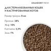 GRANDORF Fresh Индейка с бататом для стерилизованных кошек Вес 2 кг