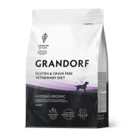 GRANDORF VET Hypoallergenic Сухой корм для собак с пищевой аллергией или непереносимостью Вес 3 кг