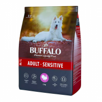 BUFFALO Sensitive с индейкой Корм для собак средних и крупных пород Вес 2 кг