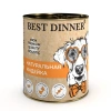 Best Dinner High Premium "Натуральная индейка" консервы для собак, 340 г