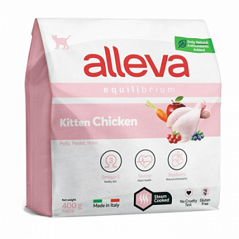 Alleva Equilibrium Kitten корм с курицей для котят