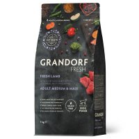 GRANDORF Fresh Ягненок с бататом для собак средних и крупных пород Вес 1 кг
