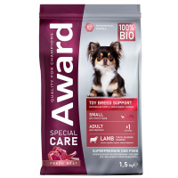 Award SPECIAL CARE Toy Breed Support Ягненок Сухой корм для собак мелких и миниатюрных пород  Вес 1,5 кг