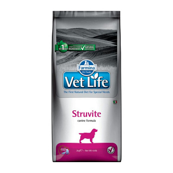 Farmina Vet Life Struvite Корм для собак при мочекаменной болезни (при струвитах)