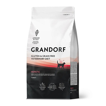 GRANDORF VET Hepatic Сухой корм для кошек для поддержания функции печени