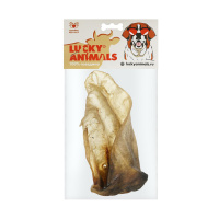 Lucky Animals Ухо говяжье Лакомство для собак