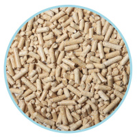 КОМФИКОТ Наполнитель древесный впитывающий мелкие гранулы Объем 9 л