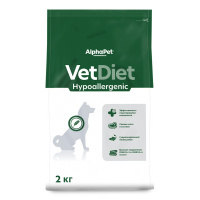AlphaPet Vet Hypoallergenic Сухой корм для собак при пищевой аллергии Вес 2 кг