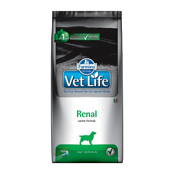 Farmina Vet Life Renal Корм для собак при заболеваниях почек