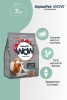 AlphaPet WOW с ягненком и бурым рисом для взрослых собак мелких пород с чувствительным пищеварением Вес 7 кг