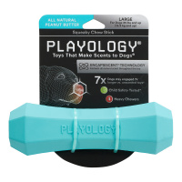 Жевательная палочка с ароматом SQUEAKY CHEW STICK, большая, Playology Цвет голубой