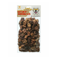 Lucky Animals Легкое говяжье темное Лакомство для собак 75 г