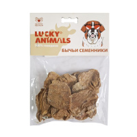 Lucky Animals Бычьи семенники Лакомство для собак 50 г