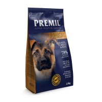 Premil Super Premium Junior 27/17 Курица и индейка Сухой корм для щенков и юниоров Вес 2,5 кг